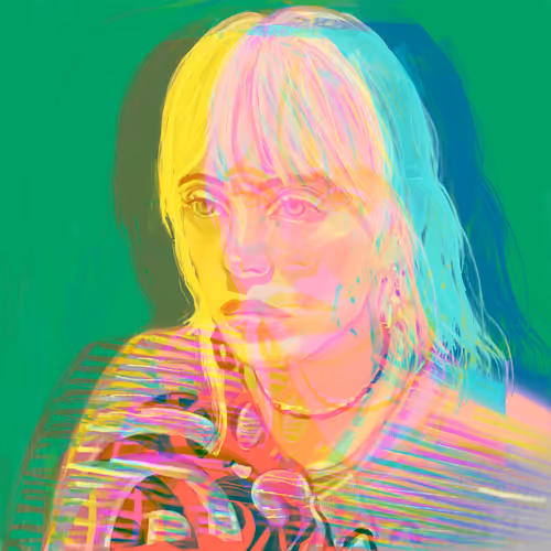 Neon digital displacements