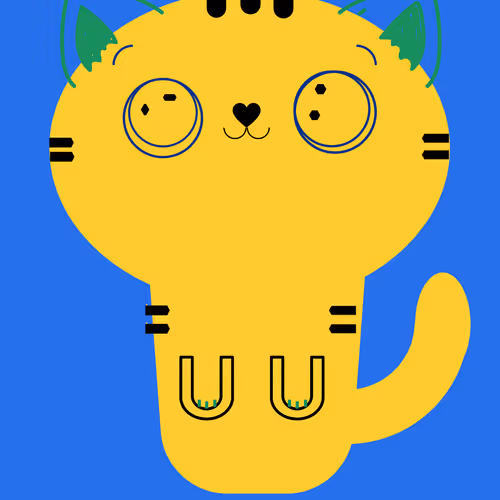 my digitial cat - old
