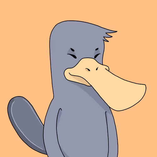 Dii the platypus - old