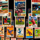 Dinoball Cards Series 1 - Dinosaur Baseball League