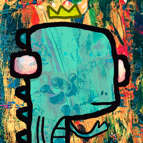 Dino Boy Series Collab by Gus Fink x @Bstract