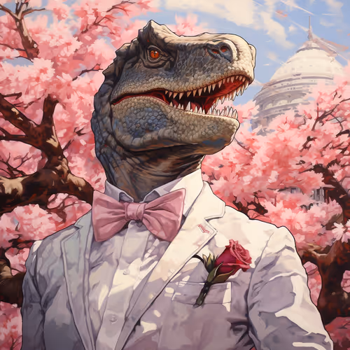 Dinosaur PFP by Moribato