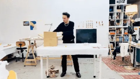 DIS/PERSION  Fragmented Painting by Robert Lanz