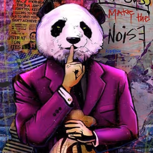 Discreet Rich Panda