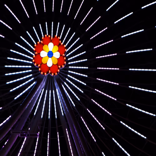 distorted farris wheel