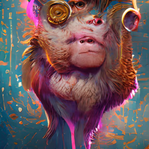 Distorted Monkey - old