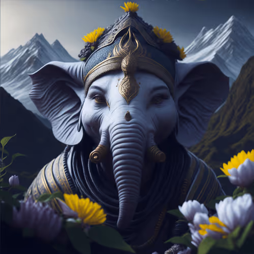 Divine Ganesha by CXJ