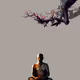 Monk in Blossom