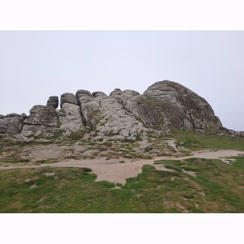 Tris on Dartmoor (haytor england)