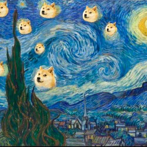 Doge Stary Night