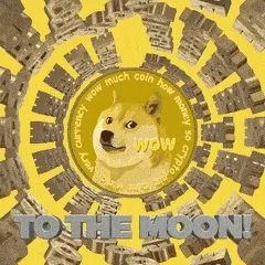 Doge Wow To The Moon