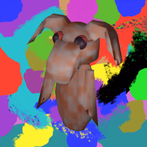 Doggyrickey generative Polygon/total 100 limited editions