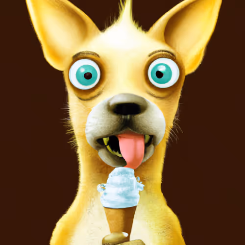 Dogs Eating Treats NFT