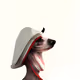 Dogs with Hats - old