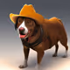 dogs cowboy