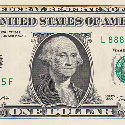DOLLARS bill