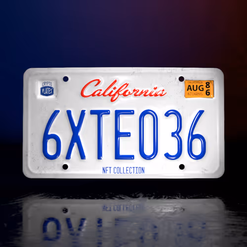 Domain Crypto Plates NFT (eth)
