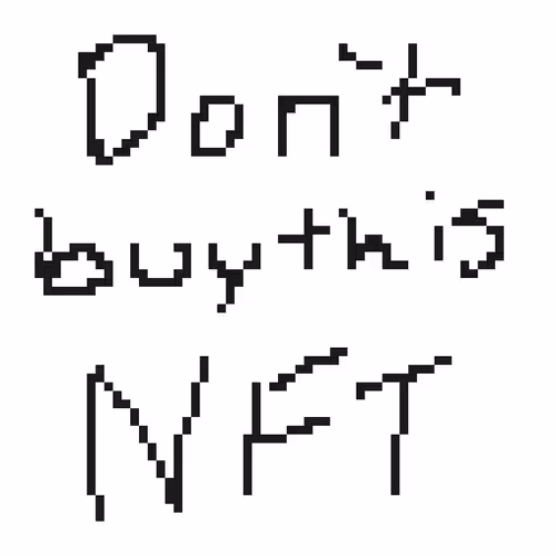 Dont buy this NFT