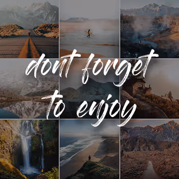 Don't Forget to Enjoy - old