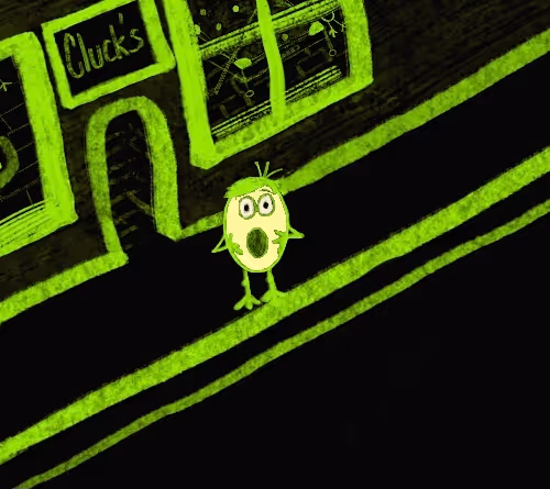 Chick Doodle Art Gallery - old