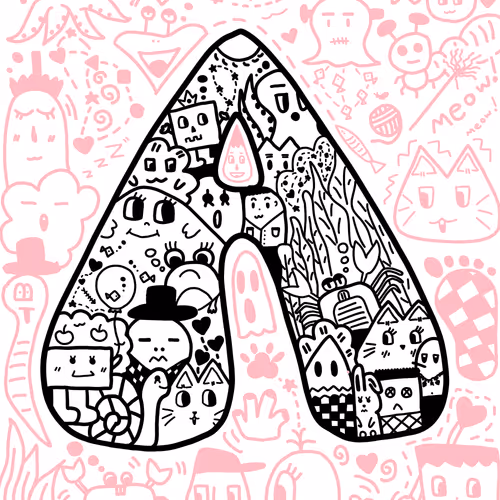 Doodle character
