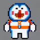 doraemon pixels world