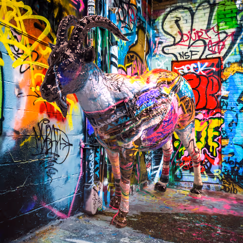 Down with the Goat - old