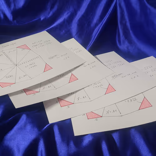 Dozenal Dodecagon, Red Corners, Jan. 14, 2024