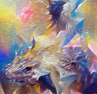 Dragon Crystals NFT ART
