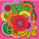 Drawing flowers with nice color