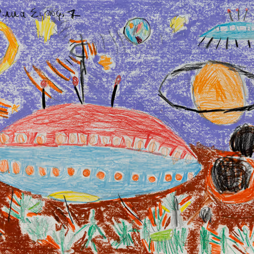 Drawing of Art - old