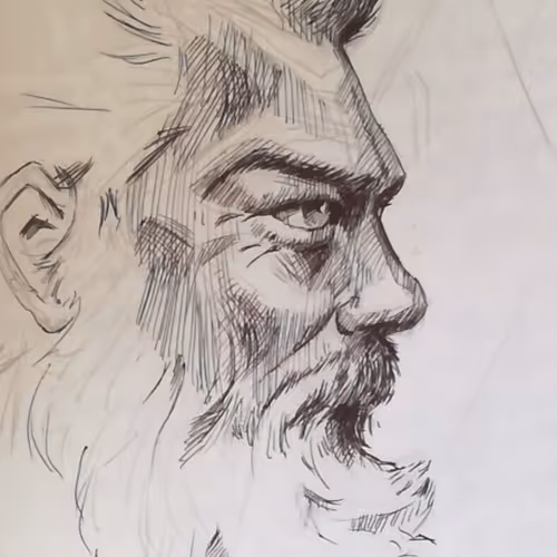 drawing raddaoui - old