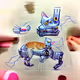 I Draw my robot cat unfinished - old