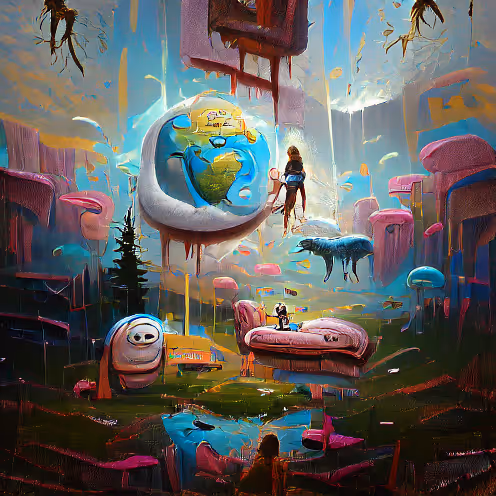Dream World Painting