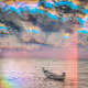 Dreamy Boats from Koh Phangan Beaches