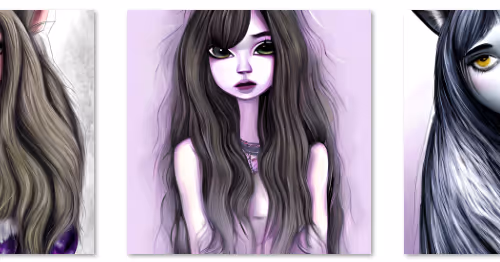 Dreamy Soft White Faces