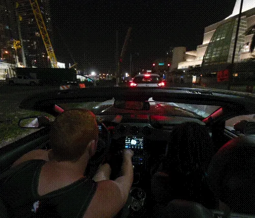 Driving in Miami