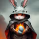Eggs of the black rabbit