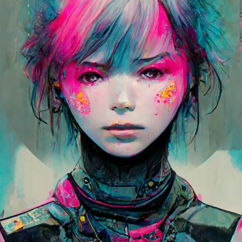 egirl portraits