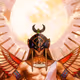 Egyptian gods by Manuel Steen