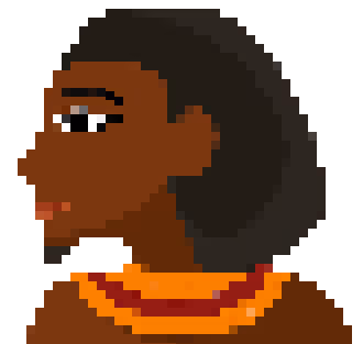 Egyptian Pharaonic Pixelated NFT