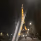 eiffel tower night view