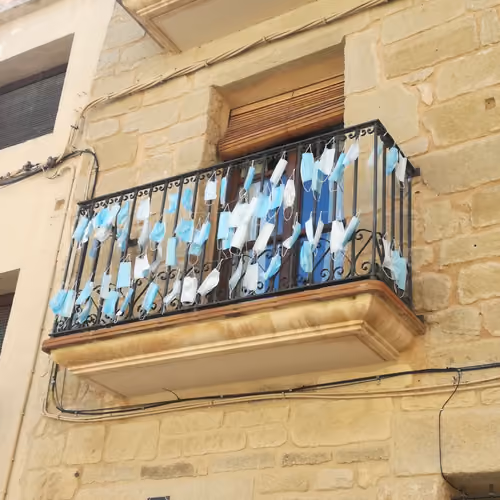 El artista de los balcones