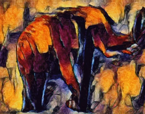 Elephant nature - old