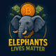 Elephants' lives matter.Club