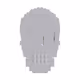 ElmonX x Nathan Sawaya Small Skulls White