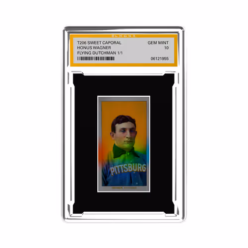 ElmonX T206 Honus Wagner 21 Seasons