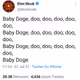 Elon's Tweet --> The Doge Song !