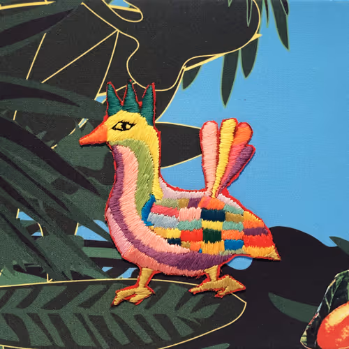 embroidery bird - old V2