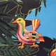 embroidery bird - old V2
